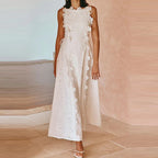 Odette Hollow Out Evening Dress