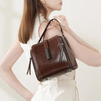 Claudia Vintage Leather Shoulder Bag