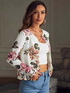 Grace Soft Floral Blazer