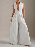Selene Structured Zip Jumpsuit