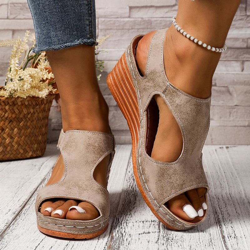 Savannah Comfort Wedge Sandals