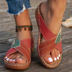 Chloe Comfort Patchwork Slide