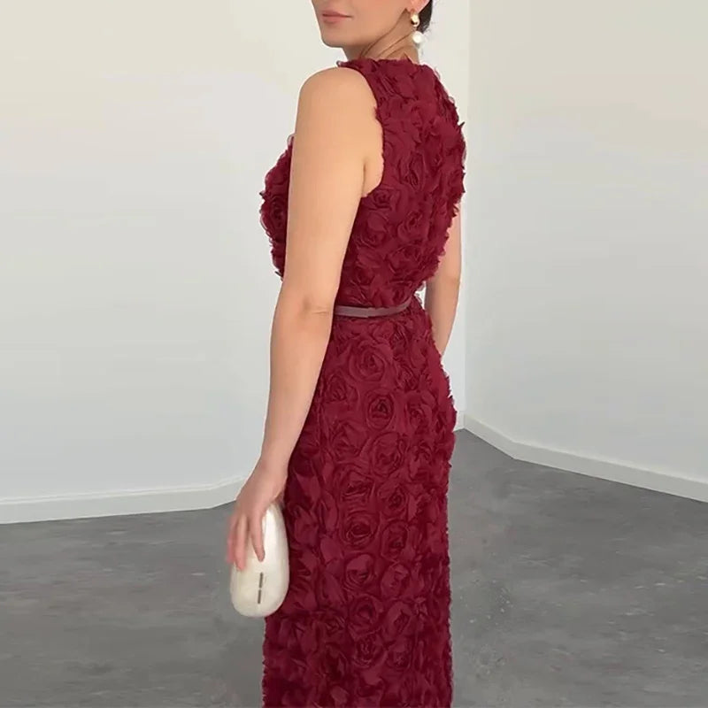 Elowen Ruffled Floral Dress