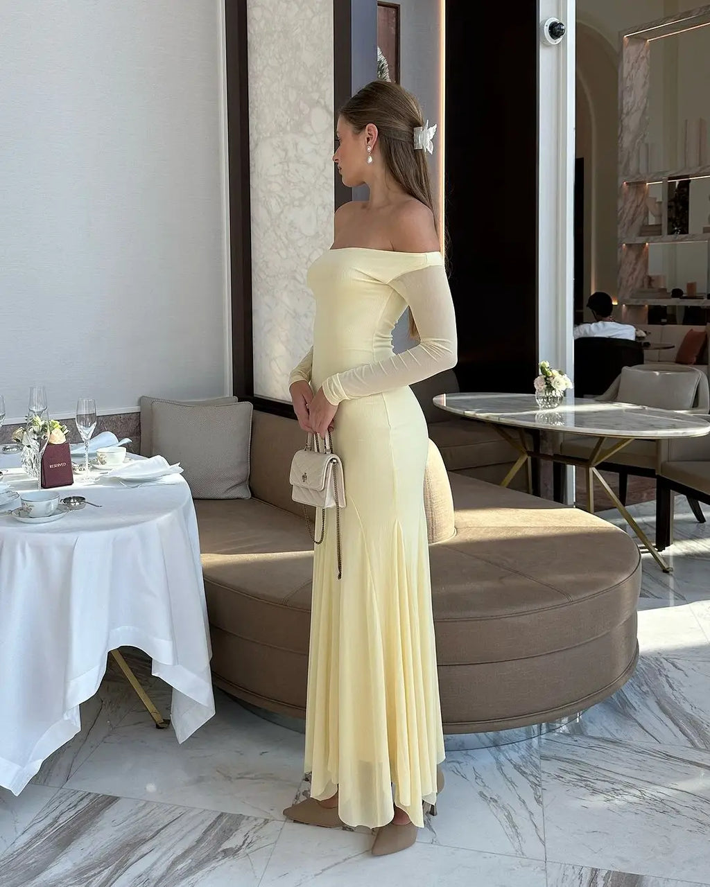Serena Elegant Backless Maxi Dress