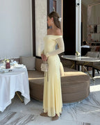 Serena Elegant Backless Maxi Dress