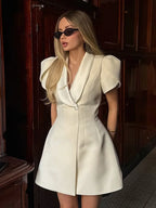 Elise Elegant A-Line Mini Dress