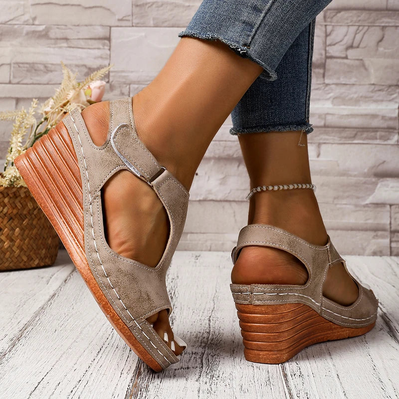 Savannah Comfort Wedge Sandals