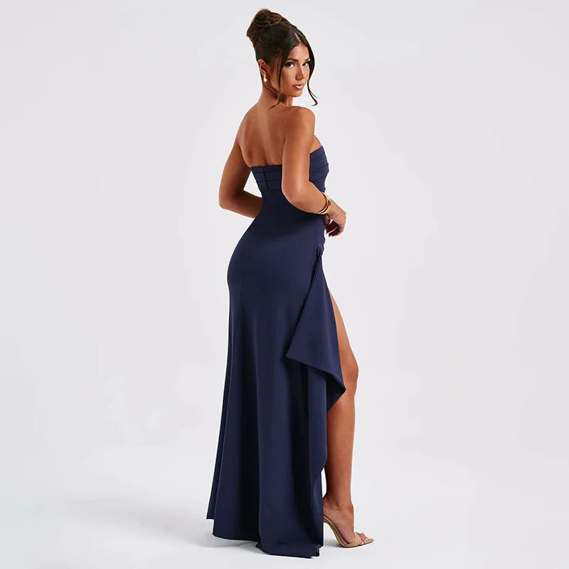 Selina Slash Neck Maxi