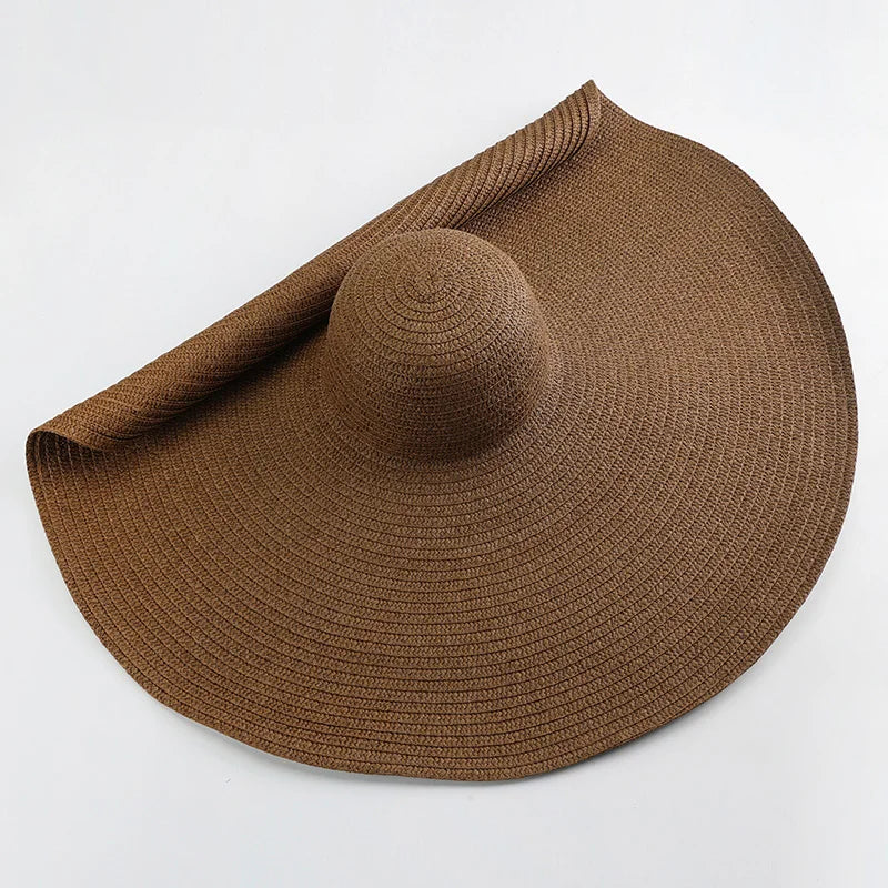 Sophia Oversized Brim Straw Hat