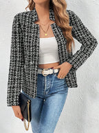 Charlotte Textured Tweed Blazer