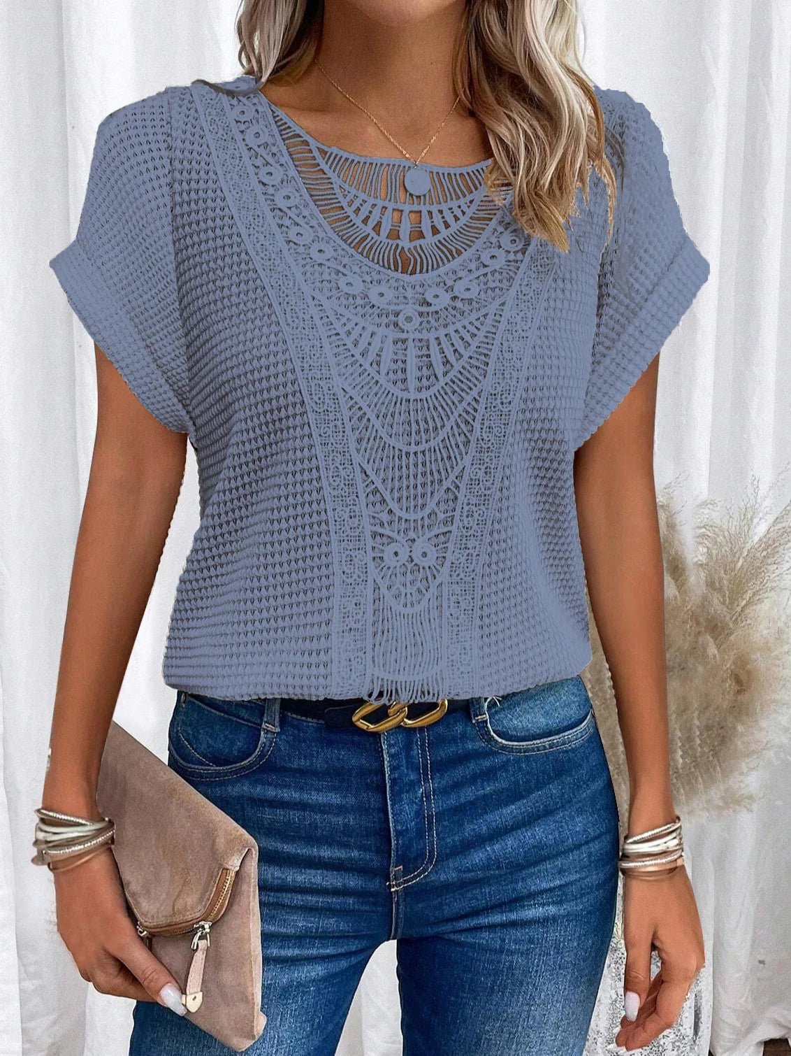 Ella Boho Crochet Top