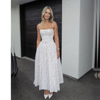 Elena Elegant Floral Midi Dress