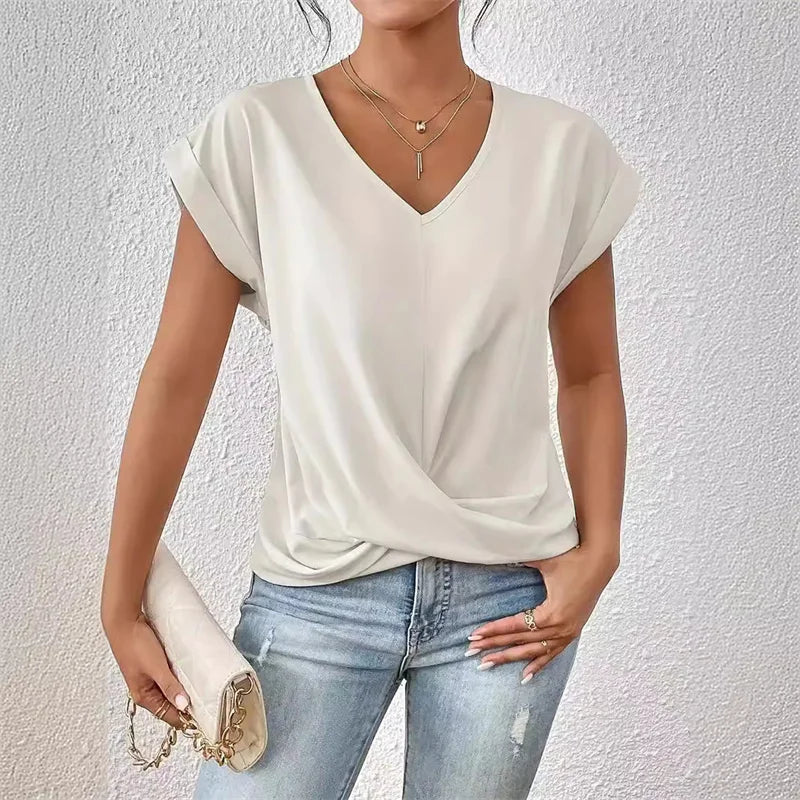 Luna Serene V-Neck Top