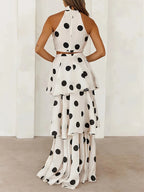 Liana Polka Dot Two-Piece Set