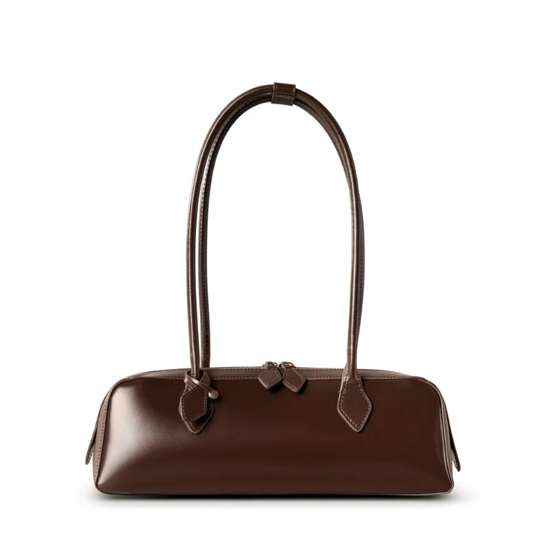 Sloane Dome Handle Leather Bag
