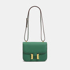 Olivia Polished Buckle Flap Bag