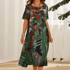 Ella Artistic Colourful Dress