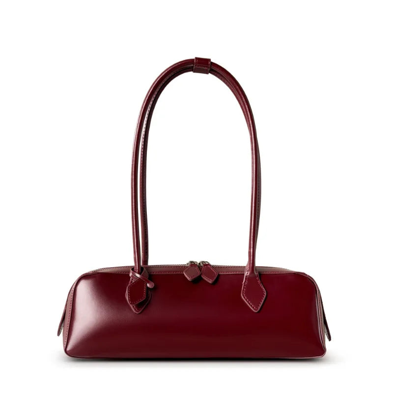 Sloane Dome Handle Leather Bag