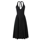 Sienna Halter A-Line Midi Dress