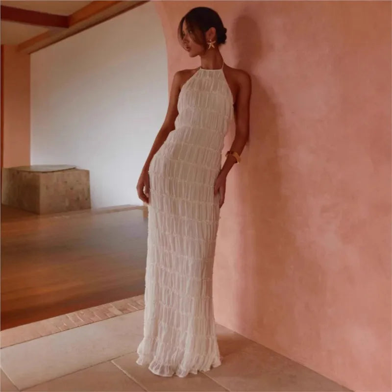 Ella Textured Maxi Dress