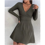 Sienna Ribbed Corset Mini Dress