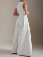 Selene Structured Zip Jumpsuit