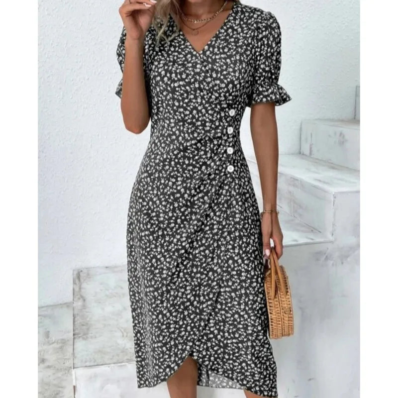 Chloe Blossom Wrap Dress