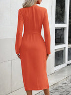 Camilla Buttoned Waist-Tie Shirt Dress