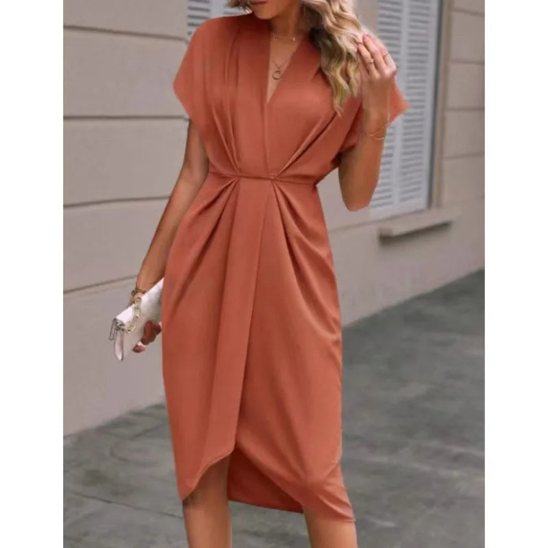 Ella Elegant Wrap Dress