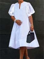 Elora Casual A-Line Midi