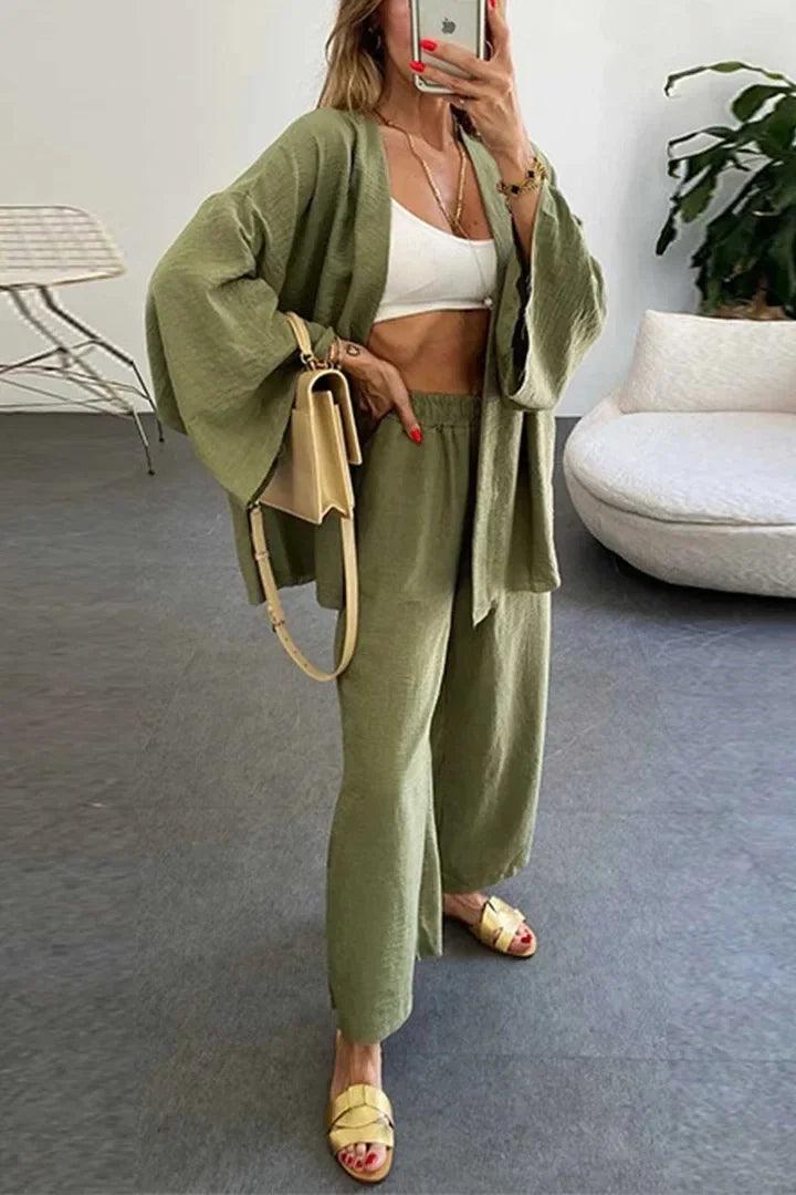 Rhea Soft Linen Co-ord Set