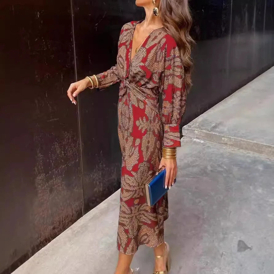 Mia Botanical Elegance Dress