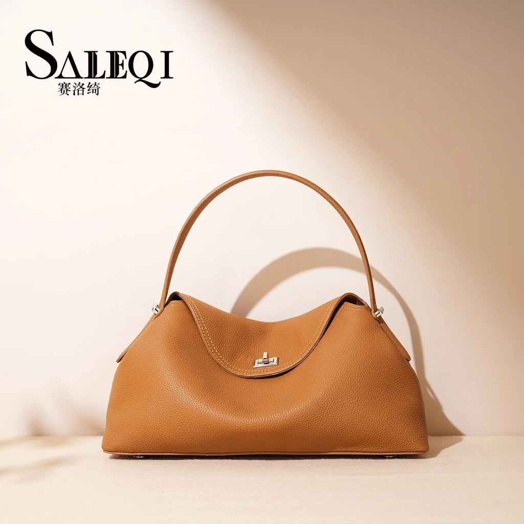 Vivienne Leather Curve Bag