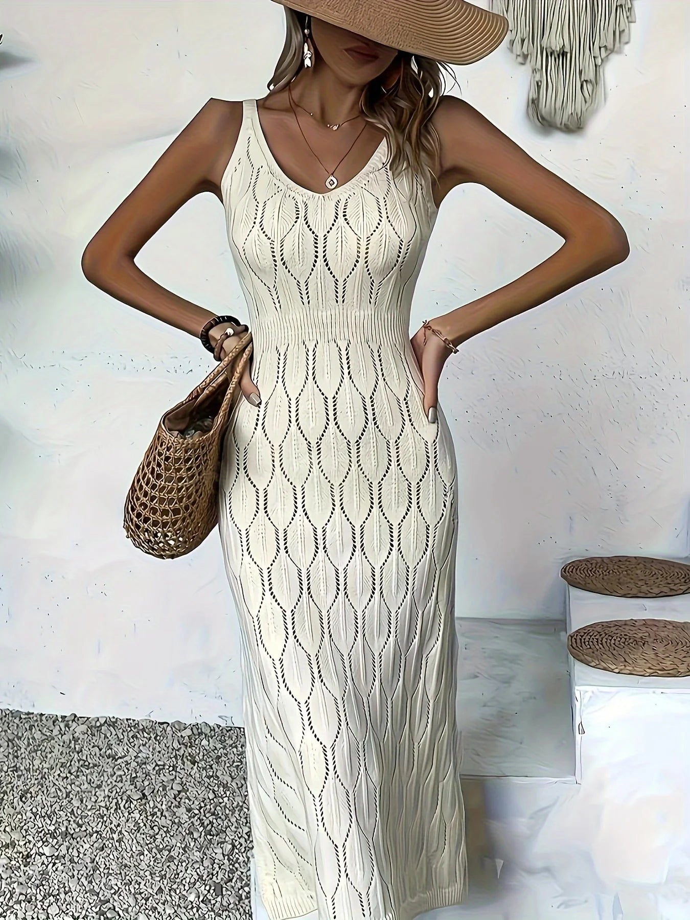 Clara Chic Knitted Sweater Dress