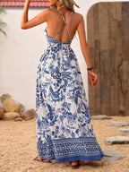 Maya Printed Maxi Dress