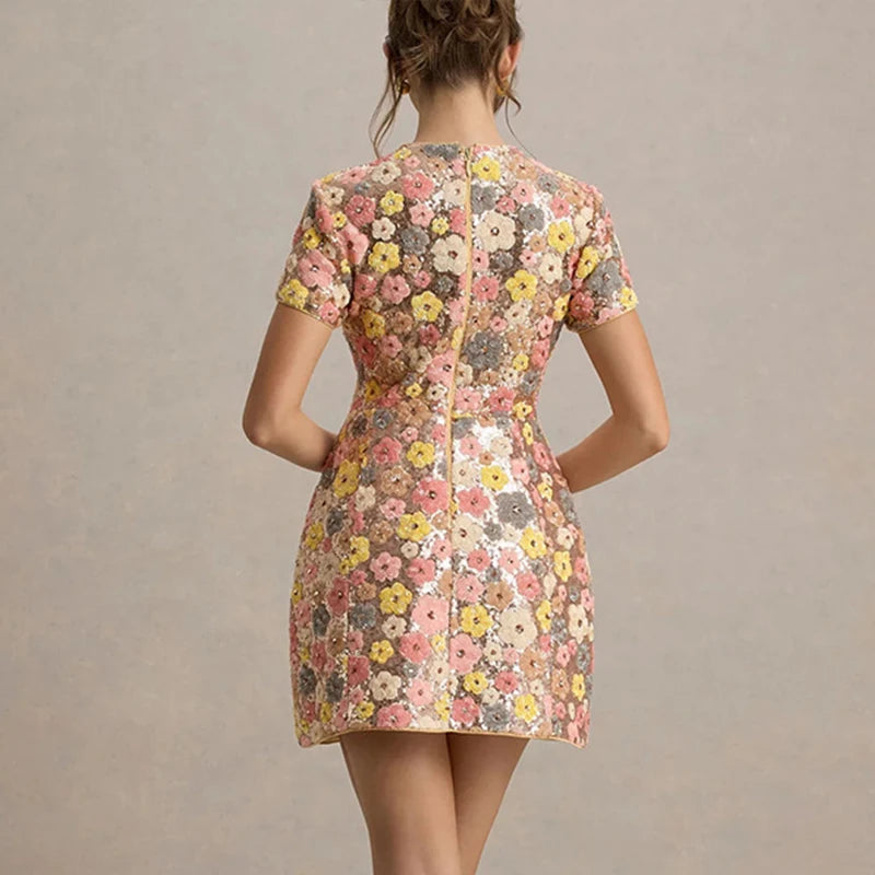 Celine Bloom Slim Fit Dress