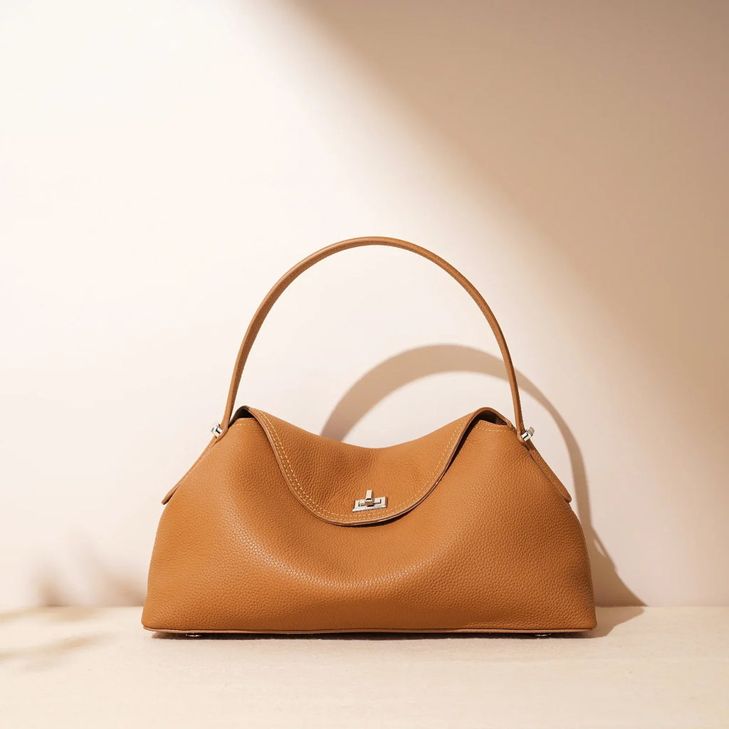 Vivienne Leather Curve Bag