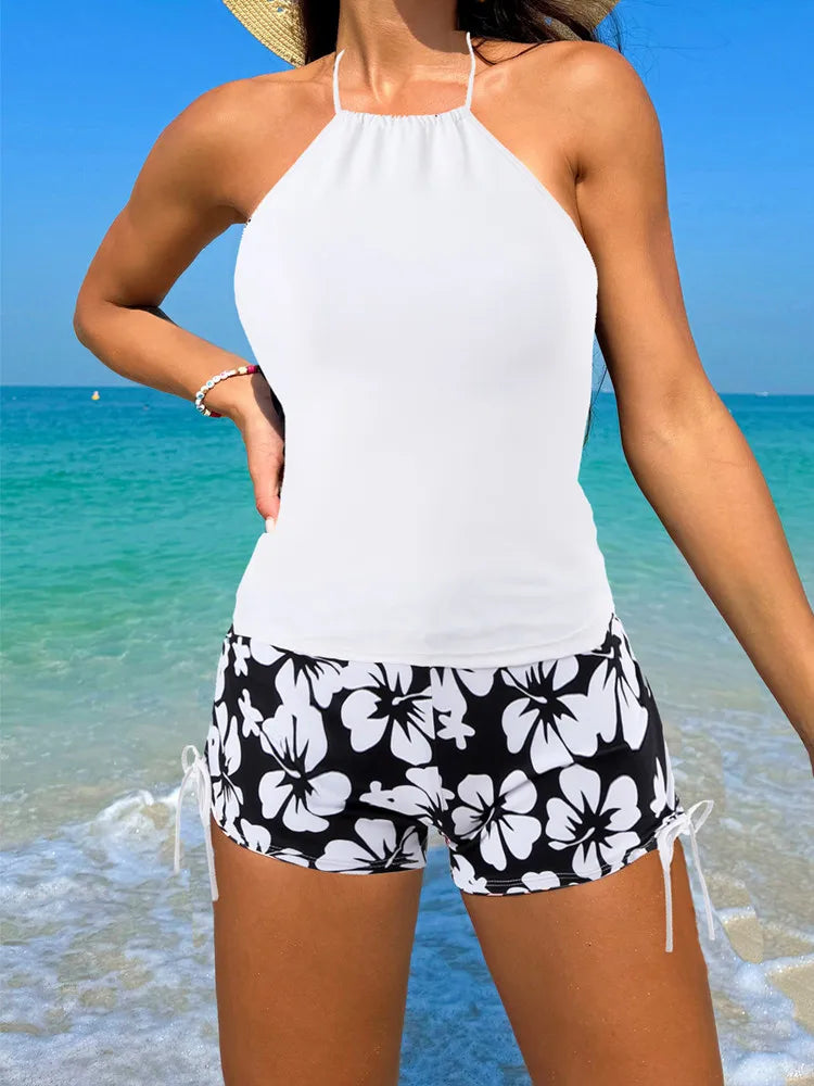 Maribel Tropical Tankini Set