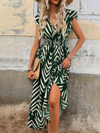 Sienna Elegant Wrap Maxi Dress