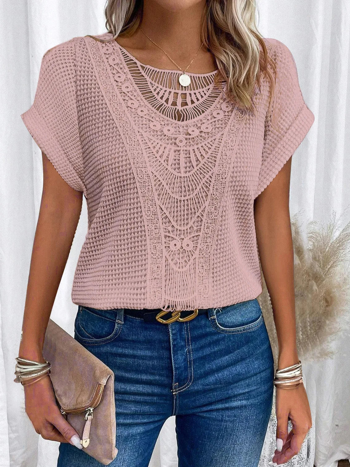 Ella Boho Crochet Top