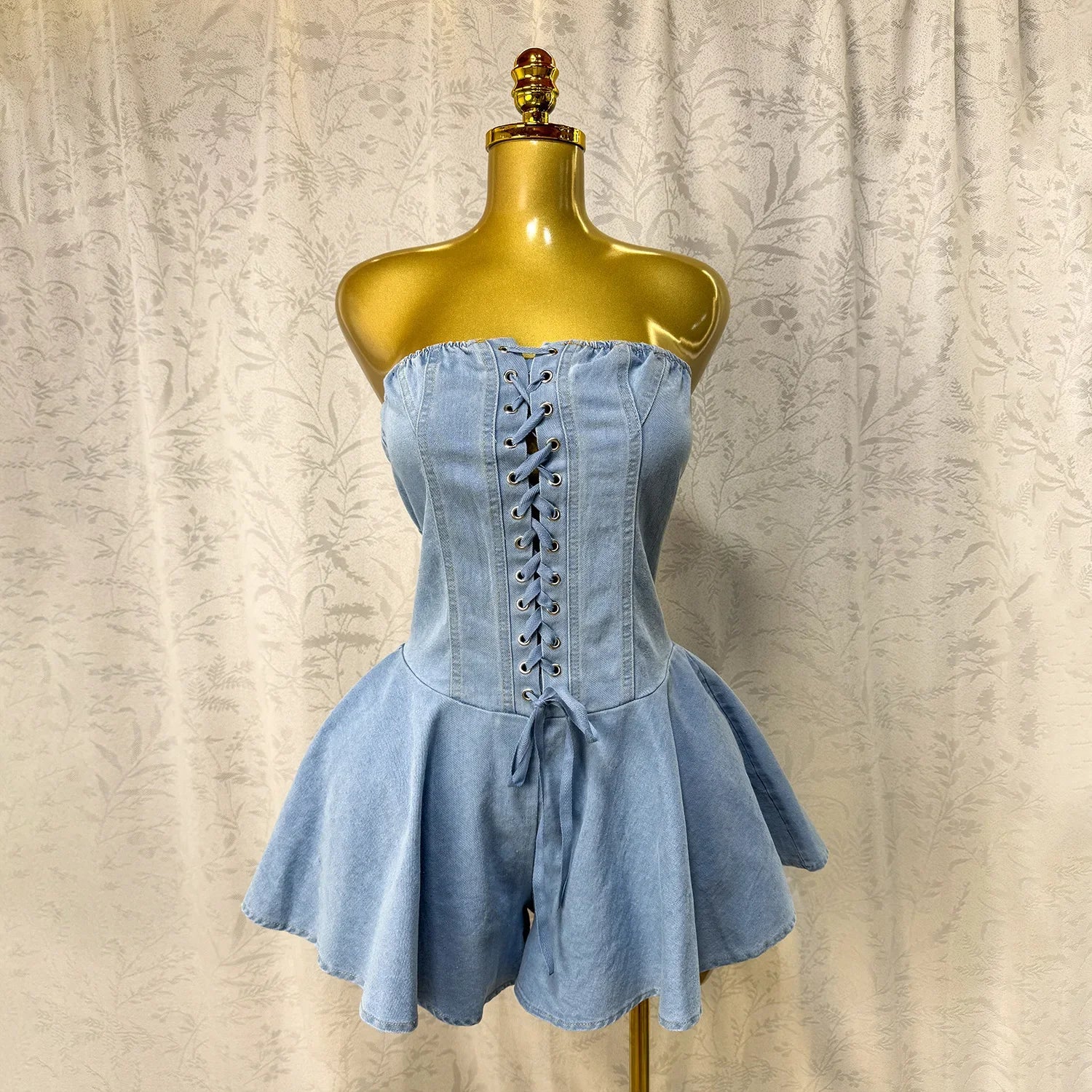 Noemi Retro Denim Mini