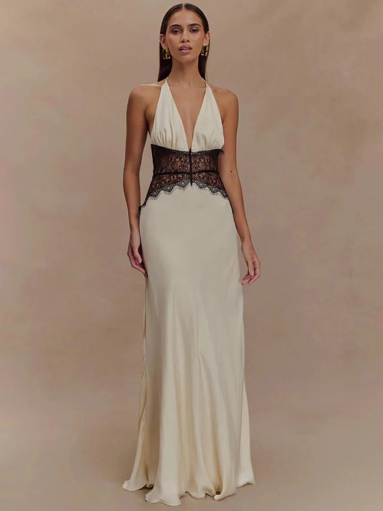 Selena Lace Maxi Dress