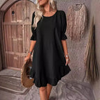 Chloe Ruffle Hem Dress