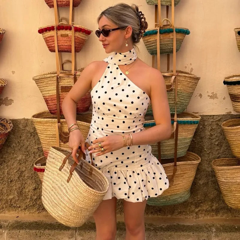Avenne Contrast Bow Dress