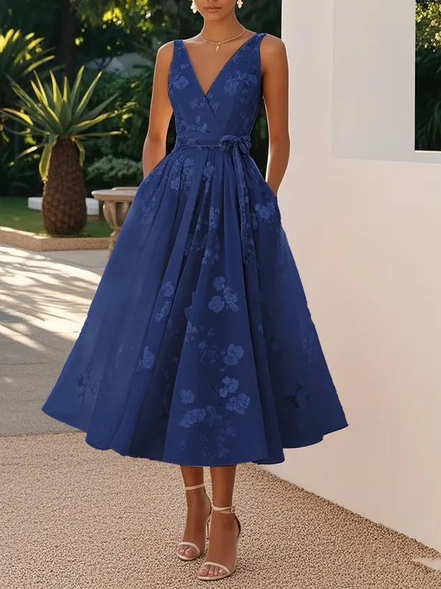 Aurelia Printed Maxi Dress