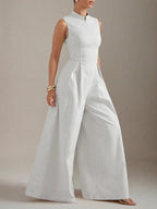 Selene Structured Zip Jumpsuit
