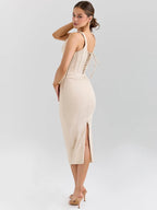 Grace Backless Long Dress