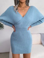 Kimberly Knit Wing Sweater Dress
