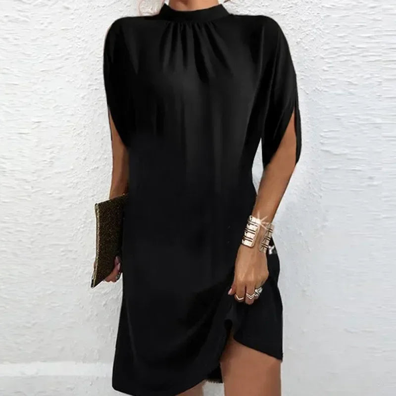 Lila Elegance Shift Dress