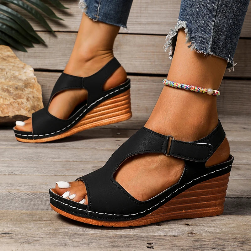 Savannah Comfort Wedge Sandals